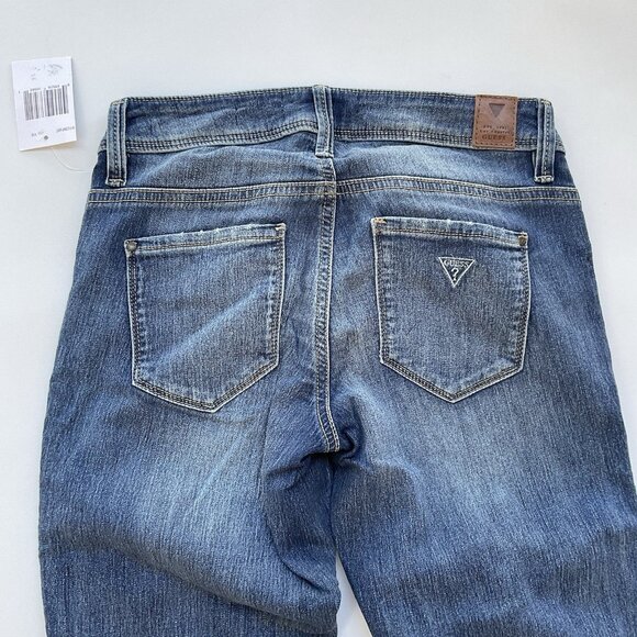 Guess Women’s Comfort Skinny Jeans Super Stretch Jeggings Fit Distressed Size 24 - Picture 12 of 13